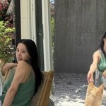 엄정화, 50억 한남동 집 마당서 힐링...장미 향기에 흠뻑 "쉬는...