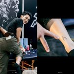 세븐틴 민규, 발목 불꽃 타투 깜짝 공개..성난 팔근육 눈길