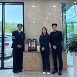 신지, 김종민과 빽가母 추모.."<b>영정</b> 사진과 마지막 인사"