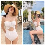 “정말 40대?” 기은세, 발리서 뽐낸 수영복 자태…컷아웃도 고급스럽게