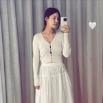 한지혜, 단추 사이로 드러난 <b>볼륨</b>감…검사 남편 놀랄 반전 패션