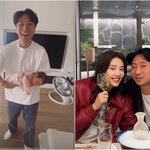 손담비 '이규혁', 똑 닮은 붕어빵 딸..딸바보 <b>미소</b> [스타이슈]