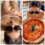 기은세, 비키니 입고 피자 한 판…얼굴 7배 사이즈 실화냐