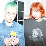 용준형현아, 결혼 7개월만 파격 행보…커플 <b>염색</b>도 힙하게