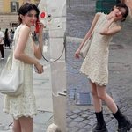 “로마 거리 누비는 크로셰 여신”…한소희, 워커로 <b>터프</b>하게 마무리