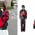 카리나가 숫자2+빨간 레드 바람막이 입은거 올린시점 이준석 언급...