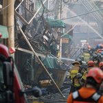 [속보] 서울 을지로 상가 대형 화재 5시간 만에 <b>초진</b>…큰불 잡혀