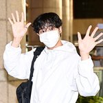 [현장포토] "눈만 봐도, 훈훈해"…추영우, <b>스윗</b>한 출국