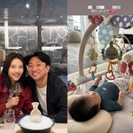 '엄마' 손담비, 오늘도 그저 행복 육아 "해이 <b>신나</b>?" 모습...