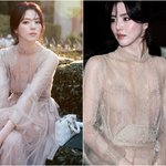 [댓글부탁해] 한소희, 시스루 드레스 입고..청초한 디올 여신