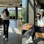 ‘전진’ 류이서, 레깅스 입은 완벽 뒤태‥<b>산책길</b>마저 여신