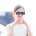 [현장포토] "아침을 밝힌다"...안유진, 깜찍한 하트