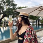 박하선, 아찔한 수영복 자태…과감해진 섹시美 [N샷]