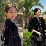 ‘김우빈’ 신민아 눈만 마주쳤을 뿐인데, 스페인 들썩인 루이비통...