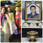 “그날의 웃음, 이젠 영원히”... 문희경, 故<b>최정우</b> 마지막 배웅