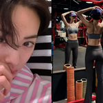 '타고난 몸매' 나나, 171cm 48kg 완벽한 레깅스핏