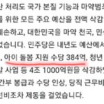 2찍들 이거 삭감한거로 민주당 욕 ㅈㄴ 했었는데