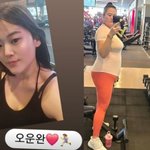 <b>미나</b> 시누이, 69kg 빼고 과감한 레깅스+V라인‥땀 흘려도 예쁜...