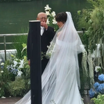 “눈물 펑펑”…최여진 신랑, 크루즈 결혼식서 폭풍 오열한 이유