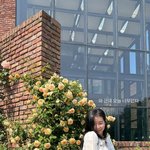 '아들 쌍둥이' 김지혜, 만개한 <b>장미꽃</b>보다 환한 미소