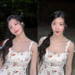 권은비, 화이트 원피스로 러블리함 극대화→시크美까지 완벽 소화