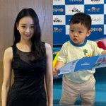 많았는데"…손연재, 출산 1년 만에 '<b>판박이</b>' 아들 얼굴 공개