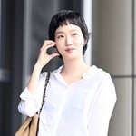 김고은, <b>은교</b>가 돌아왔다‥더 짧은 숏컷+흰 셔츠로 청순美 물씬