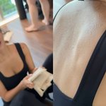 '싱글맘' 한그루, 운동 후 '땀 <b>범벅</b>' 당당한 뒤태…"순수지방만...