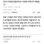 2030<b>여성</b>이 결혼 안하는이유