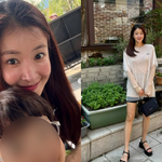 [댓글부탁해] '43세' 이시영, 7세 아들과 송도 나들이…누가...