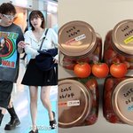 현아, 용준형과 만든 토마토청…뚜껑 위 '이름표'→살림 수준급 [해시태그]