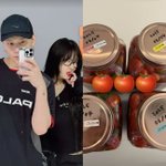 용준형현아, 부모님도 살뜰히…직접 담근 청에 '<b>앙증</b> 뽀짝' 스티커