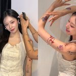 '황재균 이혼' 지연, '파격' 전신 타투 공개…양팔 가득 모습에...