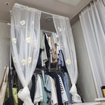 <b>커튼</b> 머리 묶어줫어