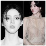 한소희, 로마 여신에서 다크 뮤즈로…얼굴 위 예술이 되다