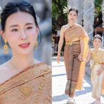 태국 맞겠지?' 이지혜, 딸과 전통 의상 입고…<b>AI</b> 비주얼에 폭소