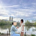 [팝업]미쓰에이 출신 민, 7년 사랑 결실..뉴욕서 프러포즈 받고...