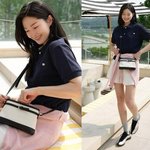 류이서, 피케티+미니스커트로 여름 직진…‘꾸안꾸 정석’ 완성