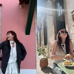 안유진, 햇살 담은 '보조개' <b>미소</b>…"행복한 하루"