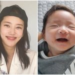 이규혁손담비 딸, 이렇게 닮았다고? “아빠랑 빼<b>박</b>”