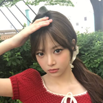 너무 귀엽네...르세라핌 홍은채, 그림자 놀이에 '푹'