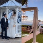 [단독]<b>마동석</b>도 날아갔다…손은서장원석 대표, 하와이 결혼식 공개(종합)