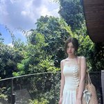 강혜원, 아슬아슬 끈 원피스로 시선 <b>강탈</b> '완벽 몸매' [스한그램]