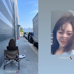 [회사생활] 한지민, '미혼남녀의 효율적 만남' 촬영 근황 공개