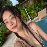 소진, <b>이동하</b>와 떠났다..비키니 입고 즐긴 해변 "사랑스러워"