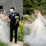 미쓰에이 민, 야외 결혼식의 정석... "영화 속 한 장면 같네"