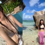 걸스데이 소진 수영복이 몇 벌이야? <b>이동하</b>와 韓 떠나 섹시 자태