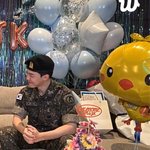 지민 전역라방 풍선 <b>재탕</b>함