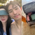 조유민 얼굴 부상 후…티아라 소연, 호캉스 근황 "3일 병간호"