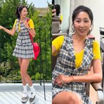 [댓글부탁해] '윤종신' 전미라, 미니스커트로 뽐낸 175cm 기럭지…47세...